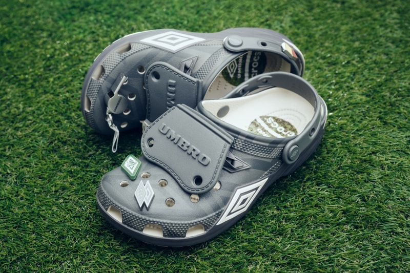 crocs, umbro, collaborations, footwear, shoes, football, soccer, fashion, campaigns, jibbitz