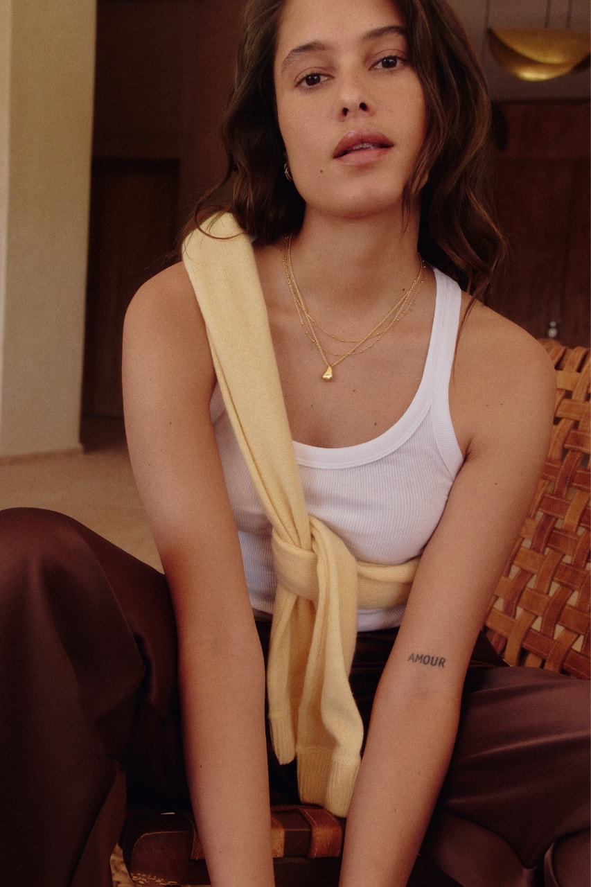 Missoma, jewellery, jewelry, necklaces, bracelets, rings, summer, campaign, fashion, beach, swim, accessories