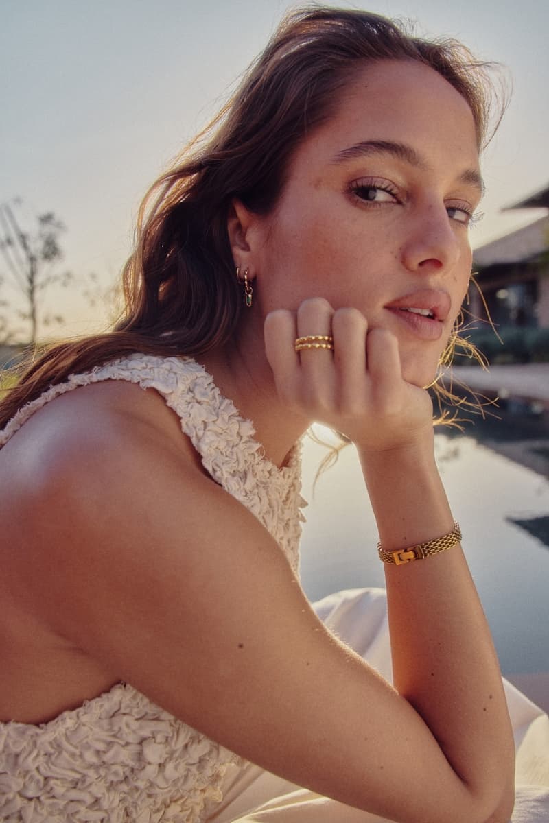 Missoma, jewellery, jewelry, necklaces, bracelets, rings, summer, campaign, fashion, beach, swim, accessories