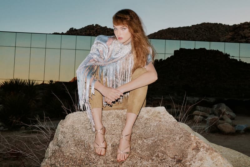 jimmy choo, sandals, footwear, heels, shoes, footwear, campaigns, fashion, desert, models, jelly shoes