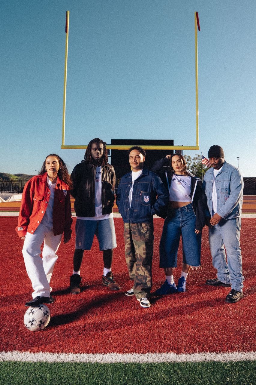 Levi's, World Cup, Denim, Collaborations, FIFA World Cup, Jackets, Kids of Immigrants, Soccer, Football, Jeans, USMNT