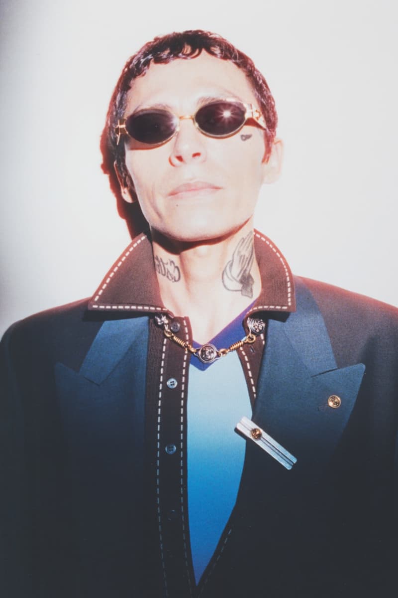 versace, eyewear, sunglasses, glasses, lenses, campaigns, lexee smith, Chu Wong, Chuquimamani-Condori, Kazuya Tanabe