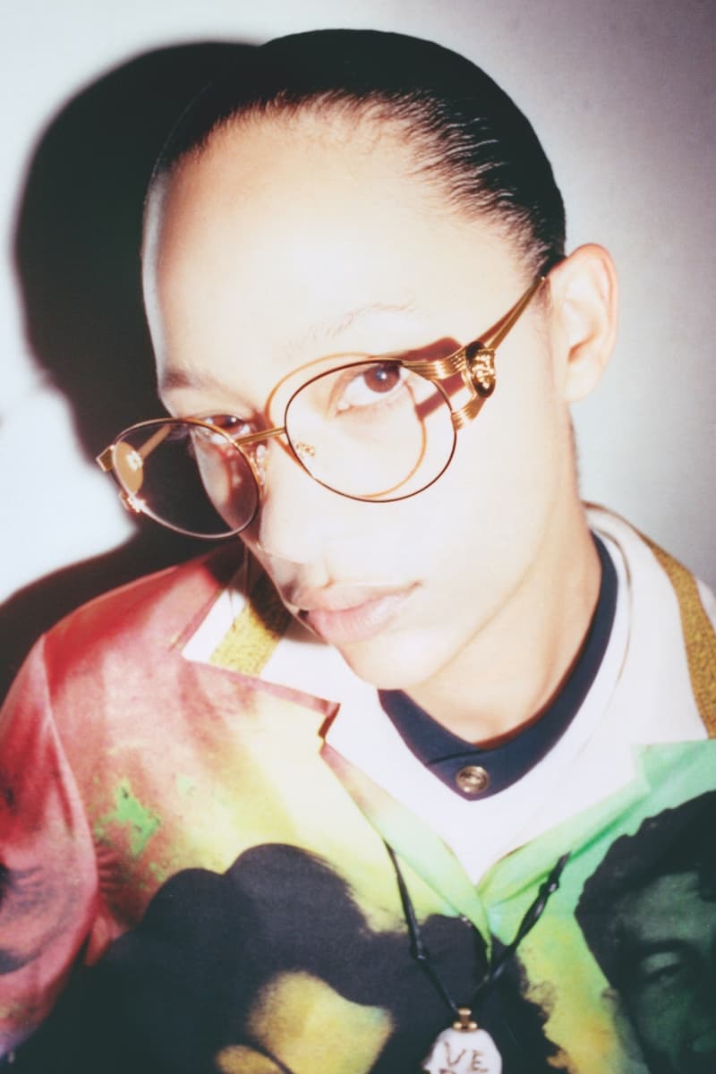 versace, eyewear, sunglasses, glasses, lenses, campaigns, lexee smith, Chu Wong, Chuquimamani-Condori, Kazuya Tanabe