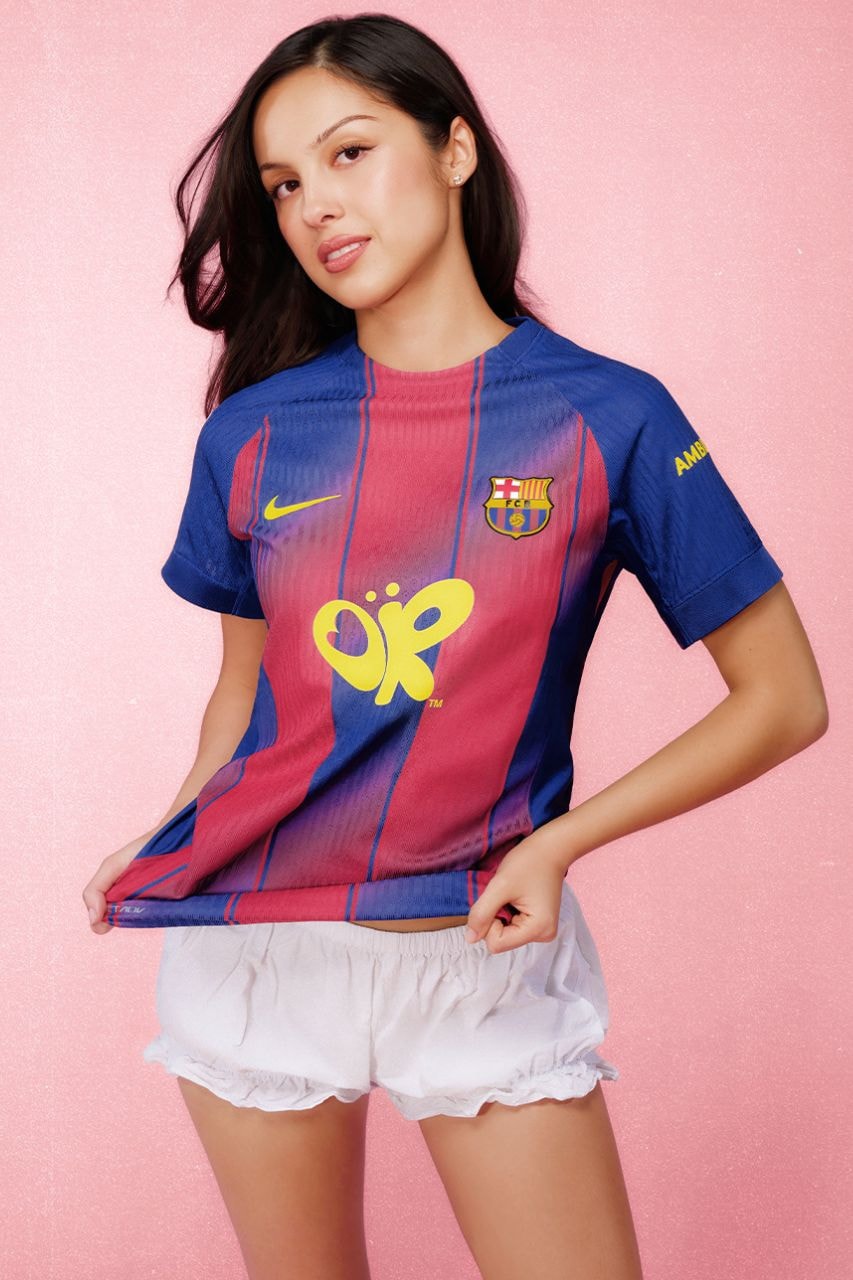 Olivia Rodrigo, FC Barcelona, Barça, Jerseys, Spotify, Football Kits, Soccer, Football, Music, Pop Music, albums, New Music, Artists, Collaborations, Lamine Yamal, El Clásico