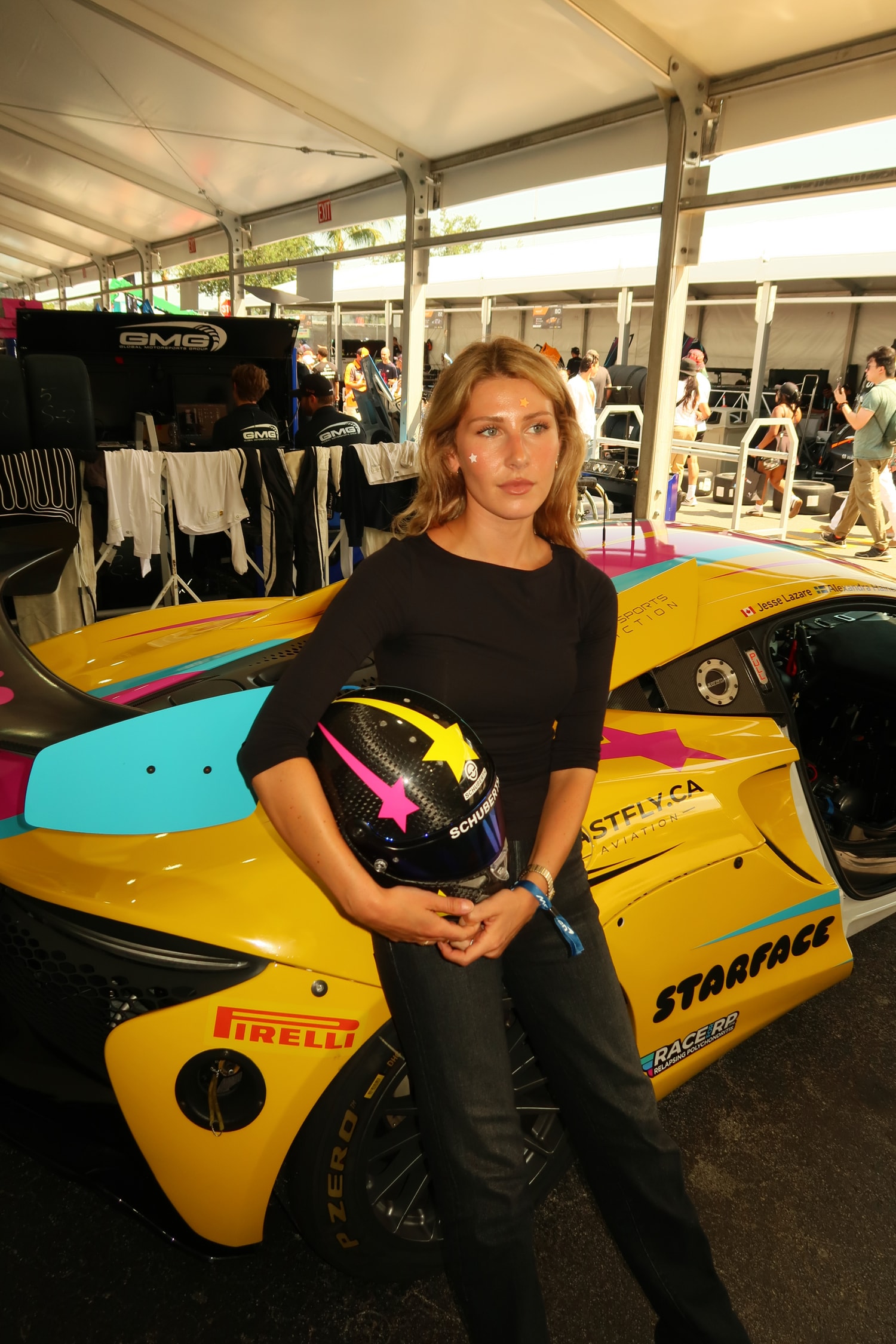 Starface, Alexandra Hainer, F1, Miami Grand Prix, Skincare, Acne, Sports