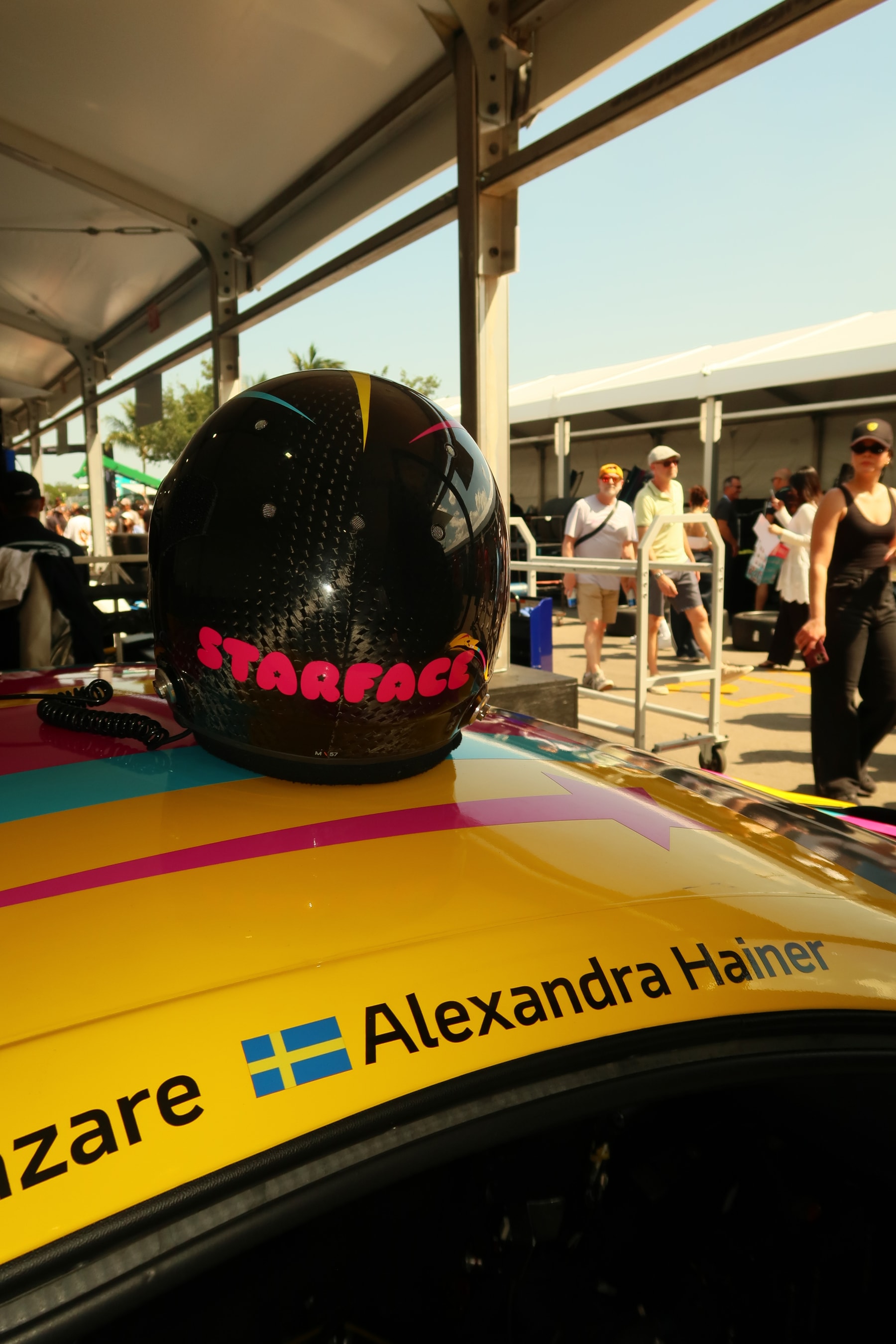 Starface, Alexandra Hainer, F1, Miami Grand Prix, Skincare, Acne, Sports