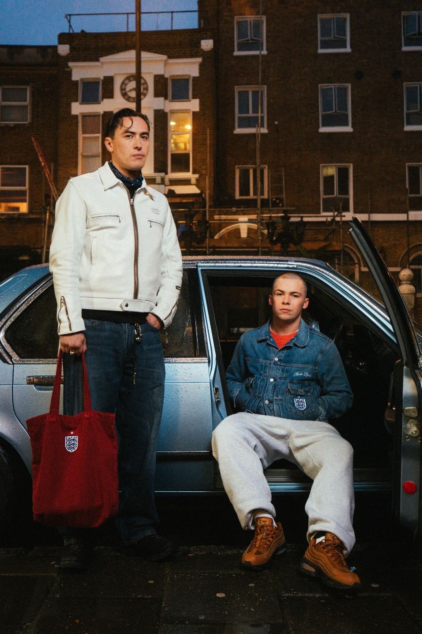 Levi's, England, Three Lions, England Football, Football Association, Collaborations, Denim, World Cup, Soccer, Football, Jackets, Denim Jackets, Jorts, FIFA