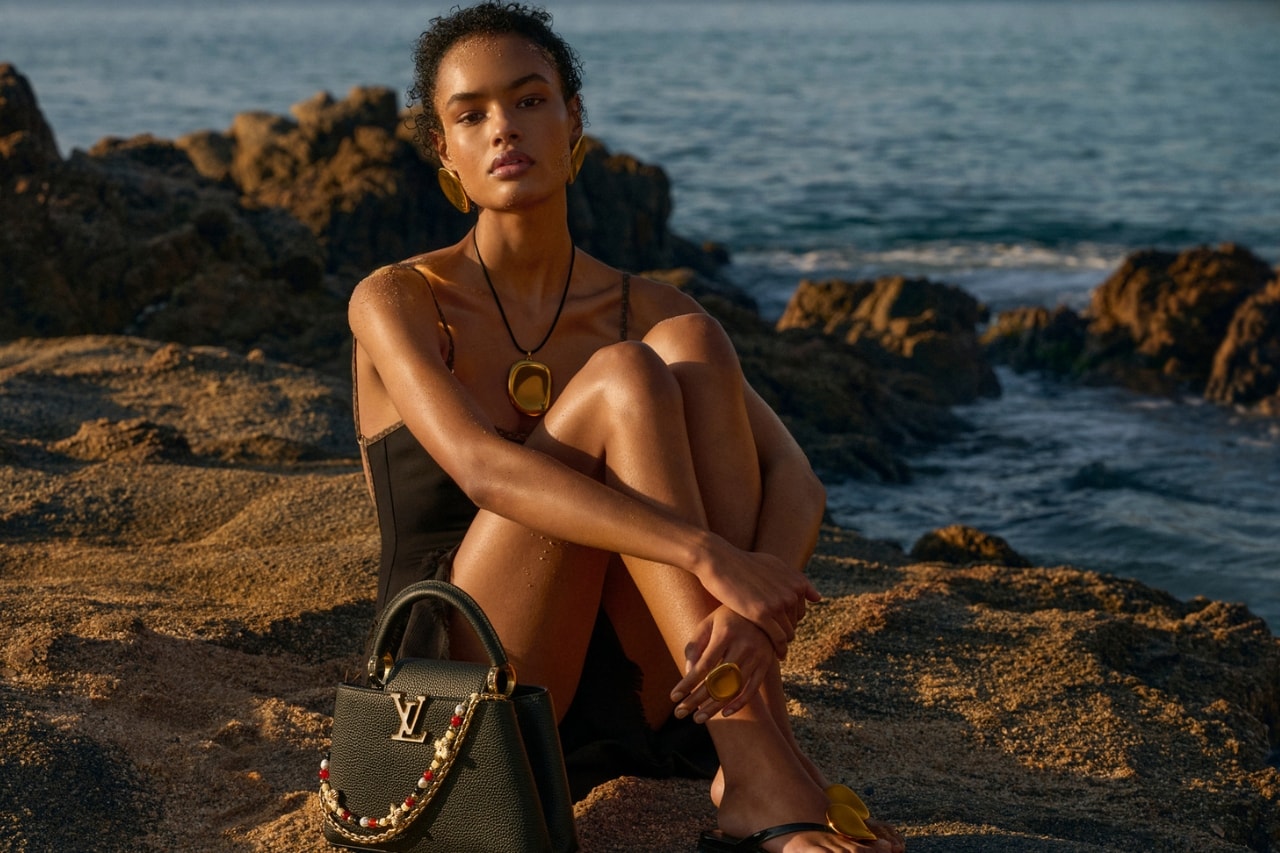 louis vuitton, campaigns, resort, collections, summer, surfer, bags, accessories, monogram, models