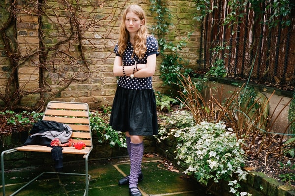 Lucila Safdie, Angela Hill, zine, exhibition, dover street market, london, art, photography, girlhood, fashion, polo shirt