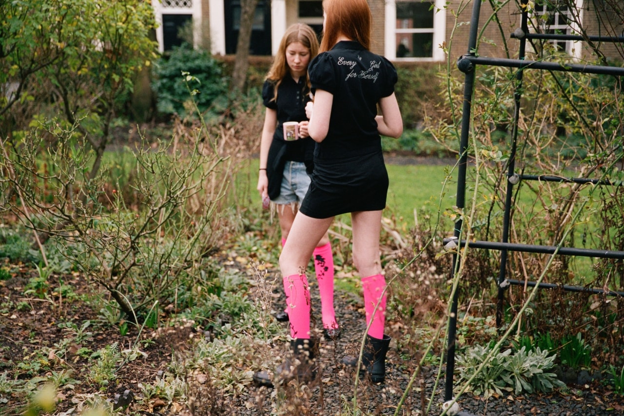 Lucila Safdie, Angela Hill, zine, exhibition, dover street market, london, art, photography, girlhood, fashion, polo shirt