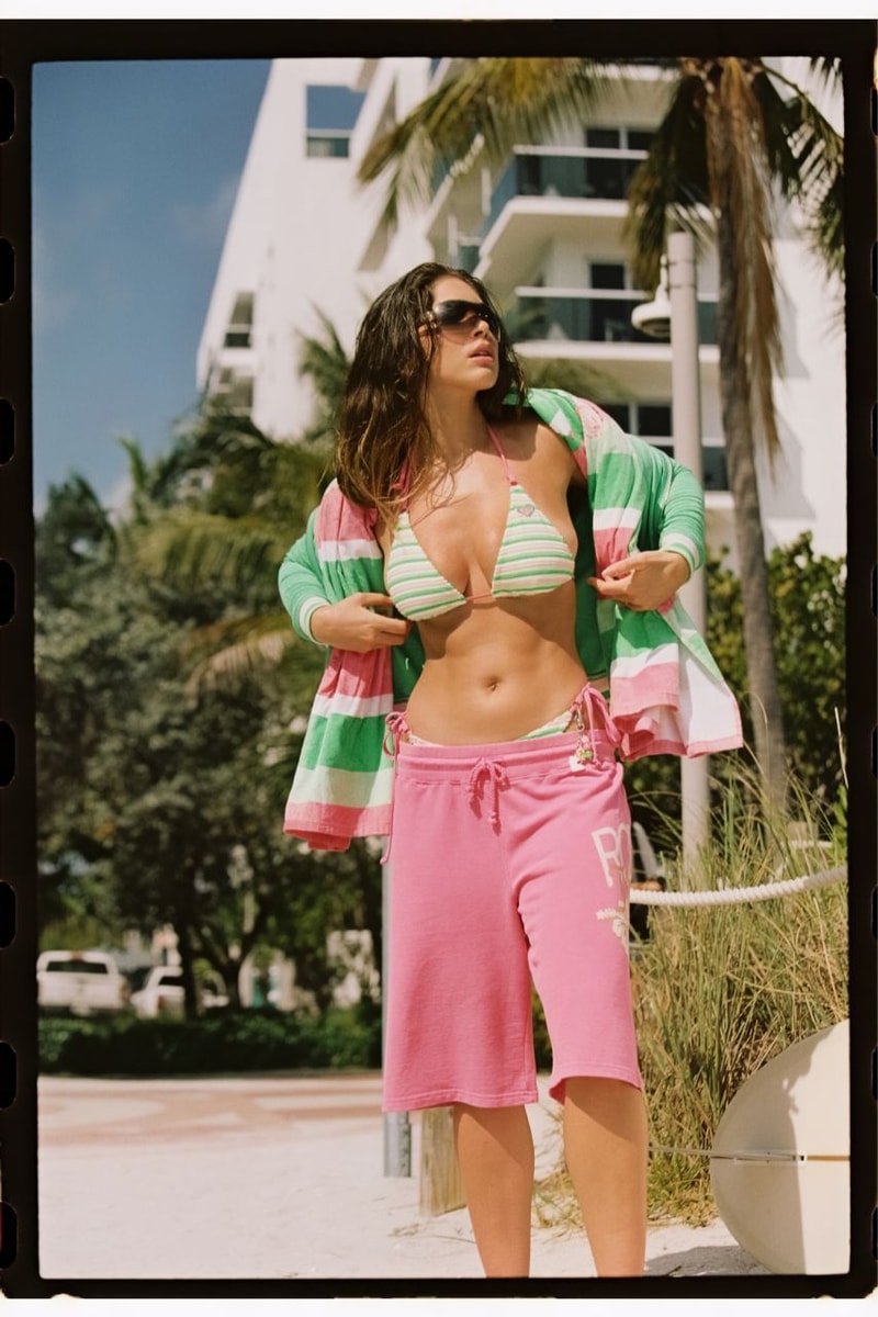 Juicy Couture, ROXY, collaborations, Y2K, Swimwear, Bikinis, Beachwear, Cover-Ups, Campaigns, Summer, Surf, Swimsuits, Tracksuits, Shorts, Tankinis, Swim Shorts