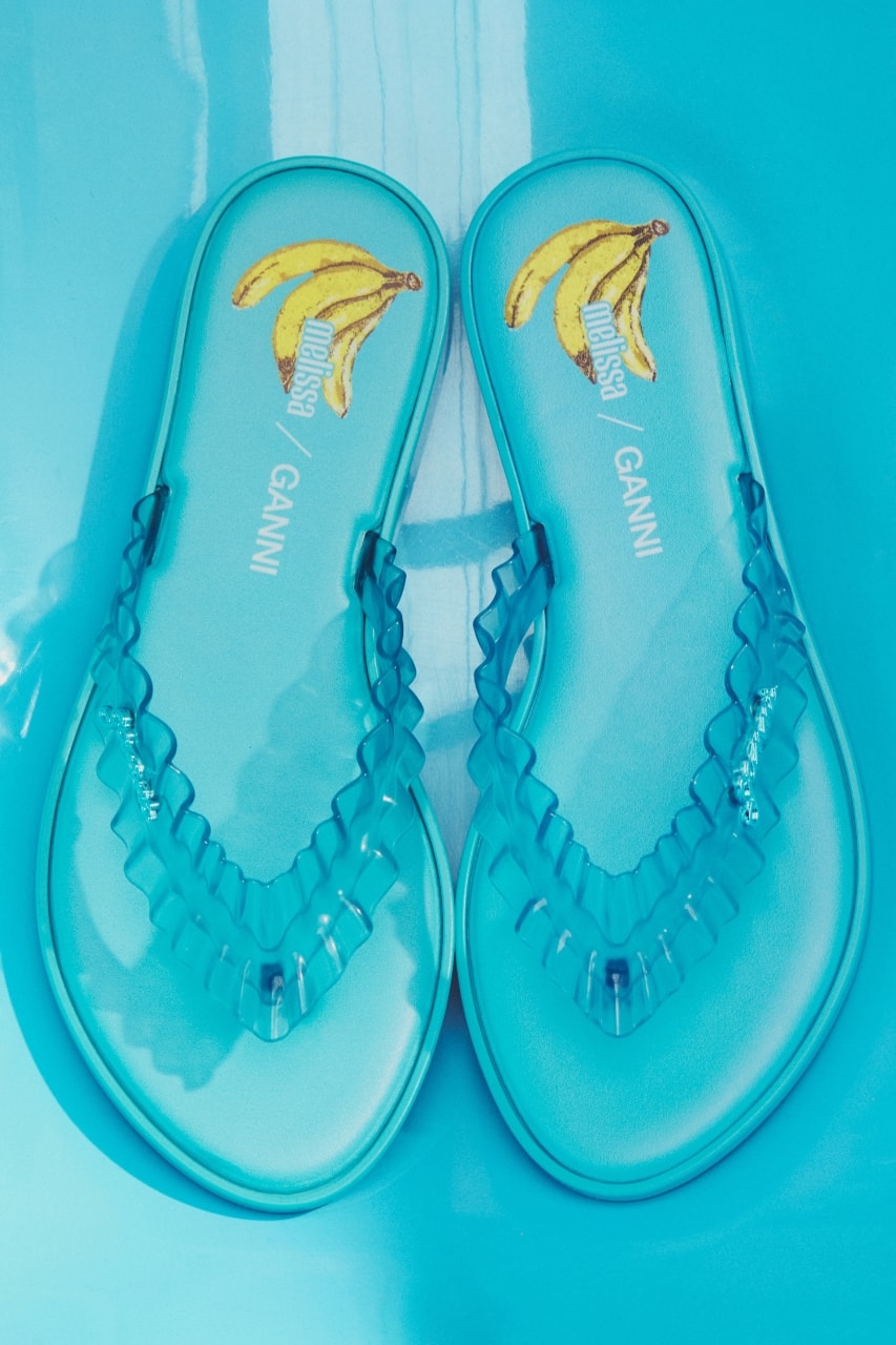 Melissa, GANNI, Jelly shoes, Flip Flops, collaborations, footwear, campaigns, models, summer
