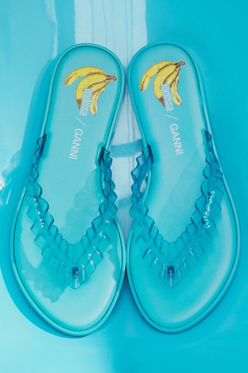 Melissa, GANNI, Jelly shoes, Flip Flops, collaborations, footwear, campaigns, models, summer