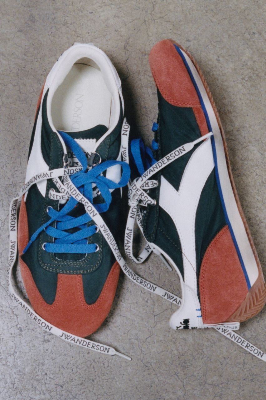 JW Anderson, Diadora, Sneakers, Collaborations, Fashion, Footwear, Equipe Sneaker, Casuals, Running Shoes, Terrace Fashion, Sportswear, Football, Soccer, Jonathan Anderson