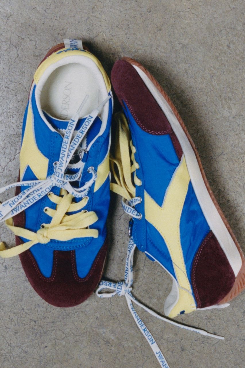 JW Anderson, Diadora, Sneakers, Collaborations, Fashion, Footwear, Equipe Sneaker, Casuals, Running Shoes, Terrace Fashion, Sportswear, Football, Soccer, Jonathan Anderson