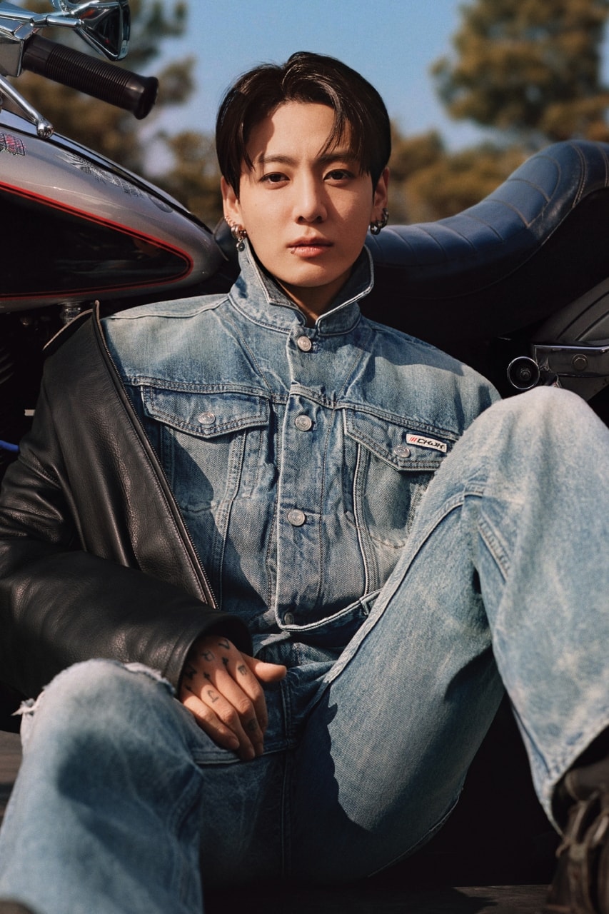 Jung Kook, BTS, k-pop, Calvin klein, collections, campaigns, fashion, clothes, denim