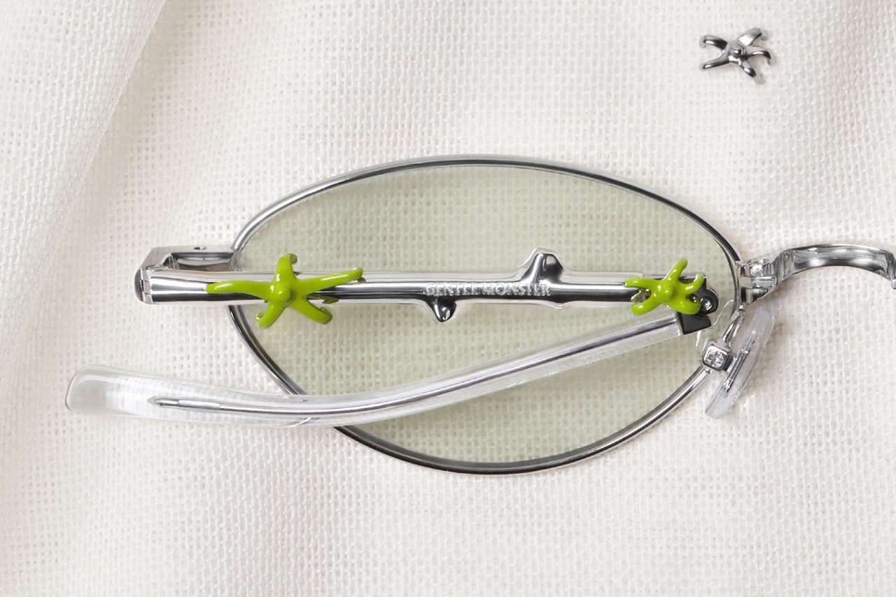 gentle monster, eyewear, sunglasses, glasses, aespa, karina, campaigns, veggie collection, tomato