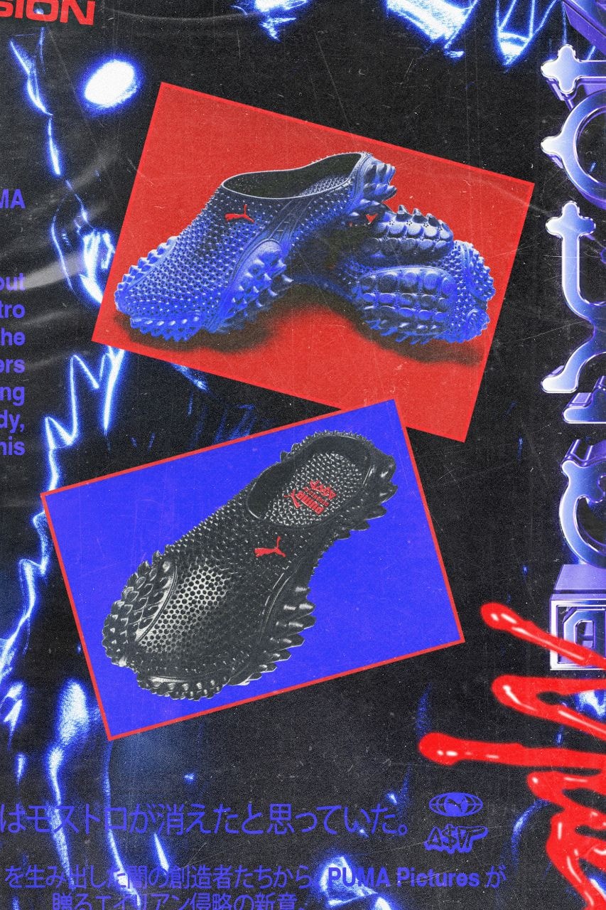A$AP Rocky, PUMA, Mostro, Sneakers, Slides, Mules, Mostro 3.D Mule, Footwear, Collaborations, Footwear drops, Footwear news, Sneaker drops, Fashion, music, NYFW