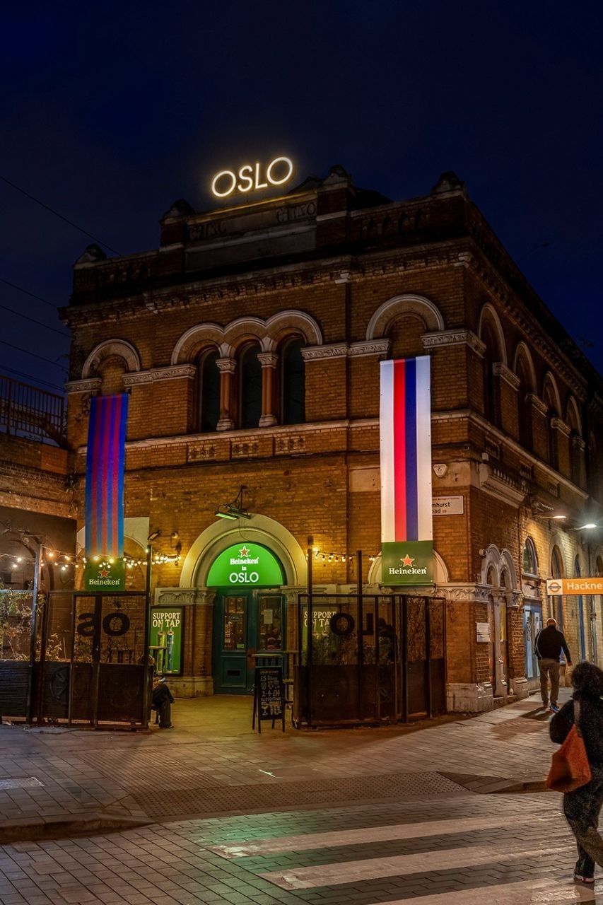 Heineken, beer, Alcohol, UEFA Women's Champions League, UWCL, Barcelona, OL Lyonnes, Soccer, football, Women's Football, Women's Soccer, Watch parties, Oslo, Norway, Hackney, Bars, Oslo Bar, Romance FC, Goal Diggers FC, Grassroots football, London