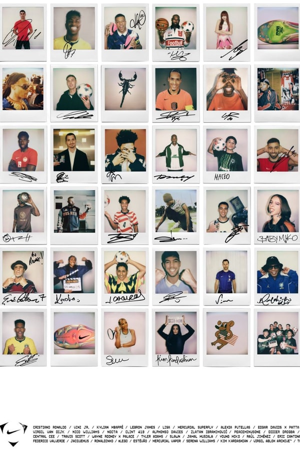 Nike, World Cup, Fashion, Soccer, Football, England, France, Canada, Nigeria, United States, Slawn, Kim Kardashian, LISA, Cristiano Ronaldo, Young Miko, Central Cee, Serena Williams, Alexia Putellas