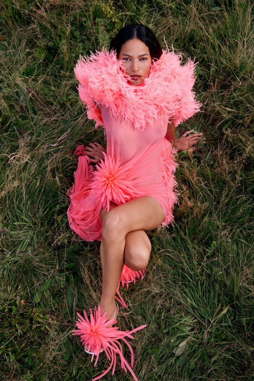 David Koma, ss26, clothing, fashion, campaigns, models, flowers, dresses, brazil, tropical