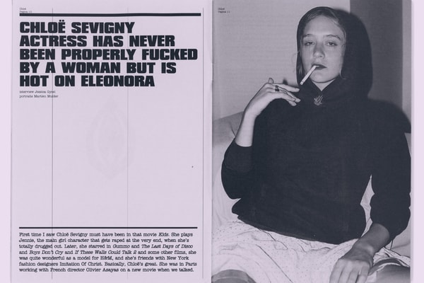 KUTT magazine, books, prints, magazines, Chloë Sevigny, photography, models