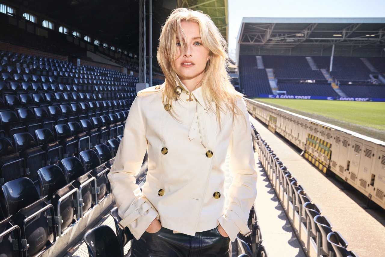 Burberry, campaigns, declan rice, romeo beckham, leah williamson, Stephen Graham, football, soccer, Jason Sudeikis, Bright