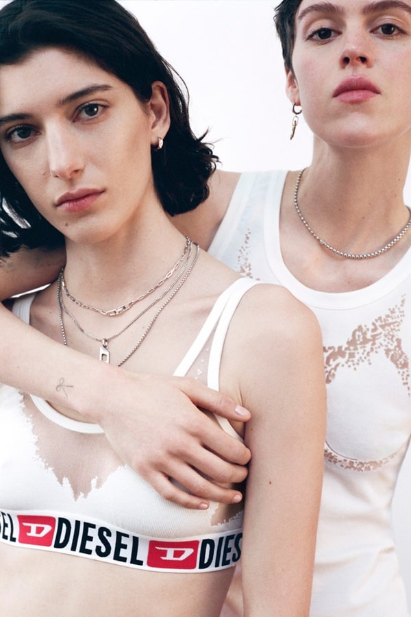 Diesel, tinder, pride, collaborations, fashion, campaigns, LGBTQIA+, charity, clothes, Gigi Goode