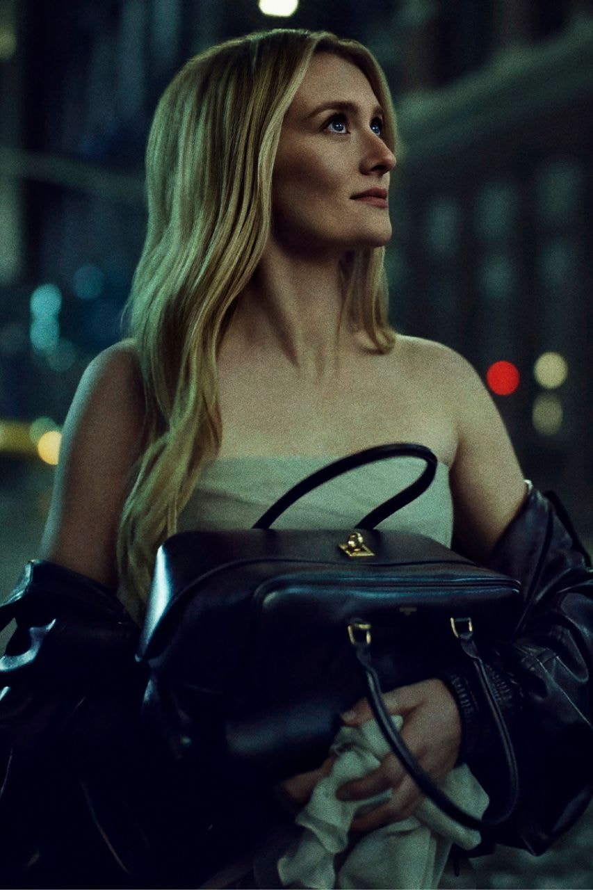 Balenciaga, Sarah Pidgeon, Celine Song, Films, campaigns, New York, New York City, Fashion, Luxury, Bags, Balenciaga City Bag, Actresses, Directors