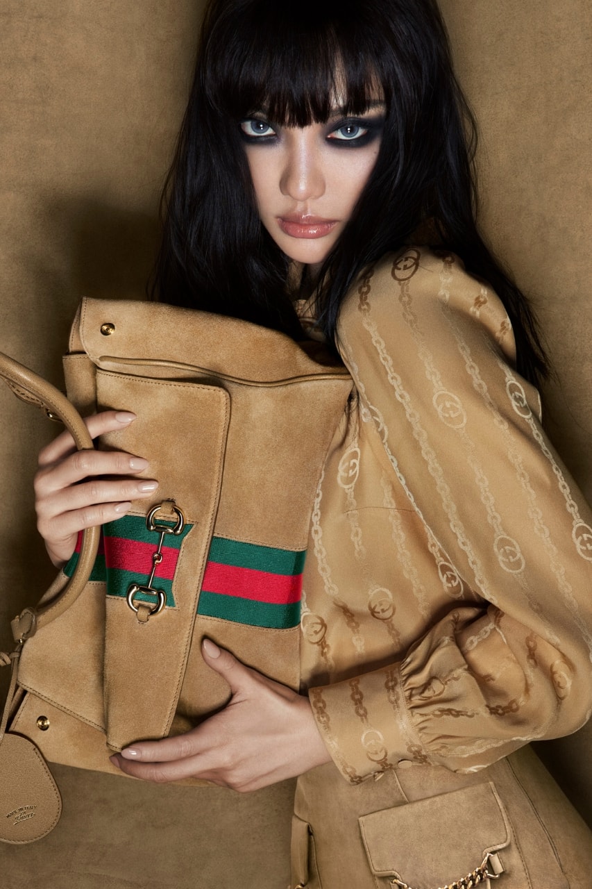 NINGNING, aespa, gucci, campaigns, paprazzo bag, accessories, fashion, model