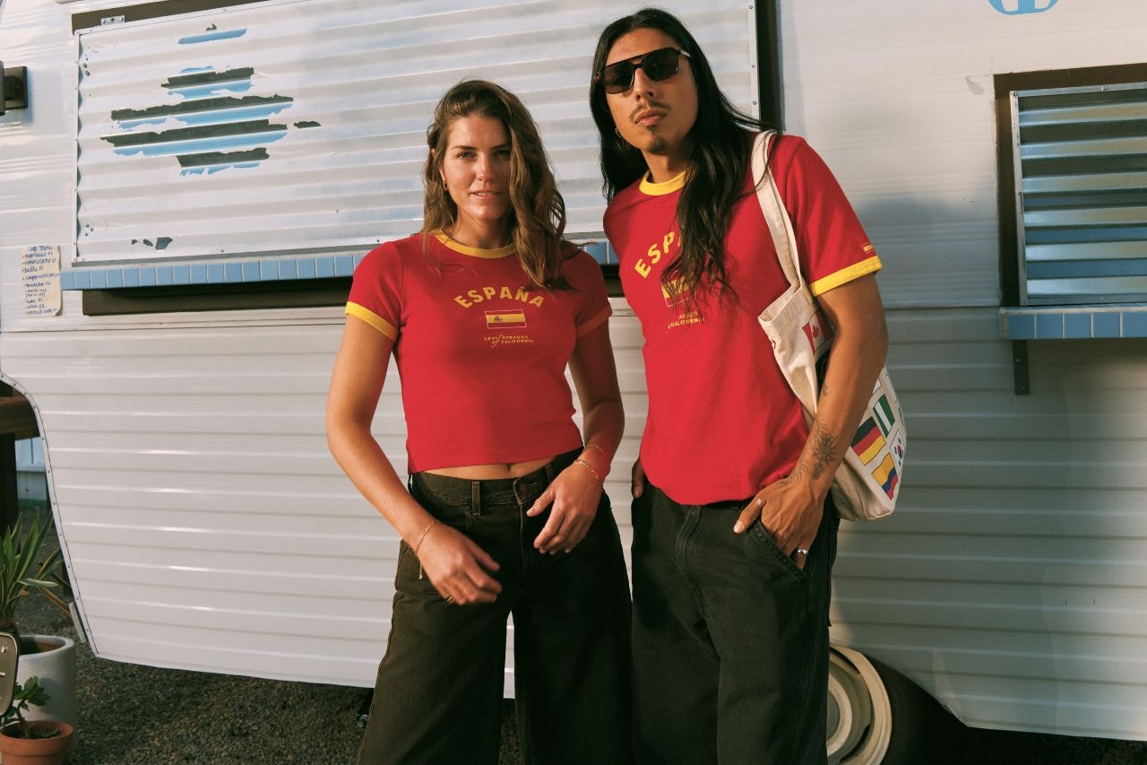 Levi's, World Cup, Soccer, T-Shirts, Ringer Tees, Baby Tees, Fashion, Sports, Football, France, England, Brazil, Mexico, Japan, Germany, Argentina, Colombia, Canada, Spain