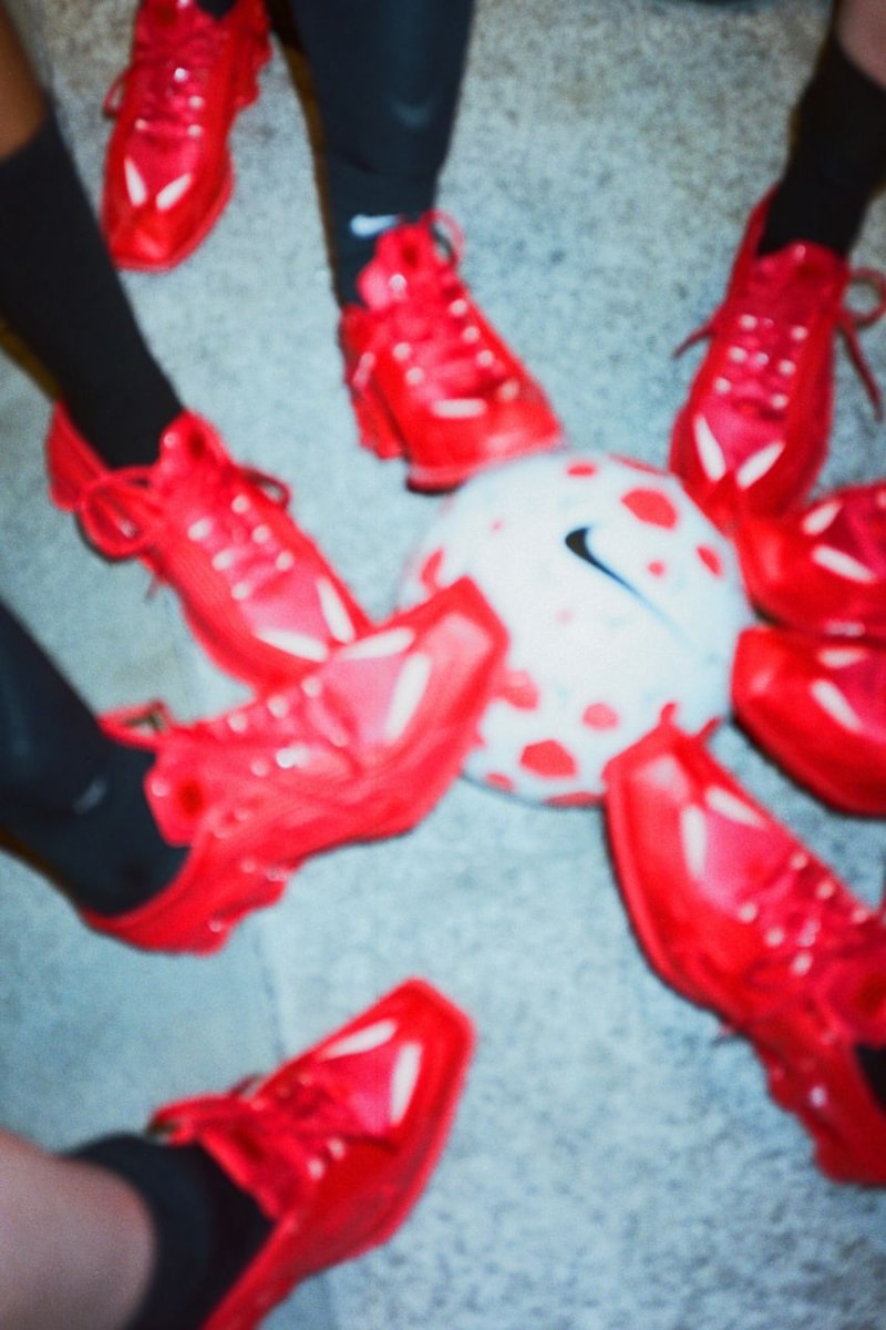 Martine Rose, Nike, Collaborations, Sneakers, Nike Shox MR4, Nike Shox R4, Nike Shox, Footwear news, Sneaker Drops, Fashion, Jerseys, Arsenal, Soccer, Football