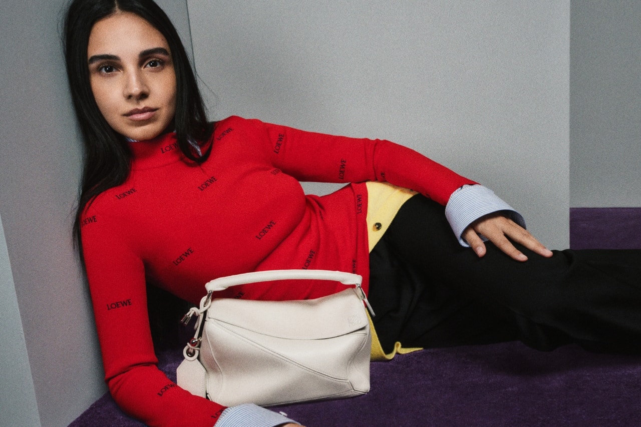 LOEWE, campaigns, fashion, celebrity, Julia Garner, GISELLE, Salma Abu Deif, Kara Wai, Sissy Spacek, Kara Walker, Antonio Banderas, bags