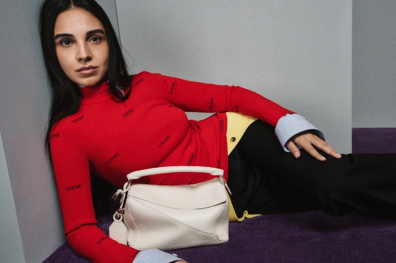 LOEWE, campaigns, fashion, celebrity, Julia Garner, GISELLE, Salma Abu Deif, Kara Wai, Sissy Spacek, Kara Walker, Antonio Banderas, bags