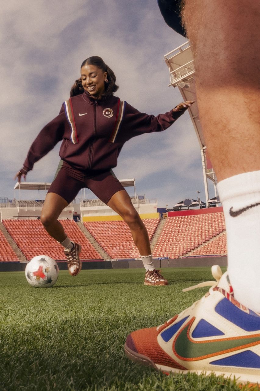 Nike, Madison Hammond, N7 Collection, N7 Fund, Collaborations, Sportswear, Activewear, Indigenous Athletes, Utah Royals, Native American, NWSL, Soccer, World Cup, Football, Women's Soccer, Women's Football, Jerseys, Football Kits
