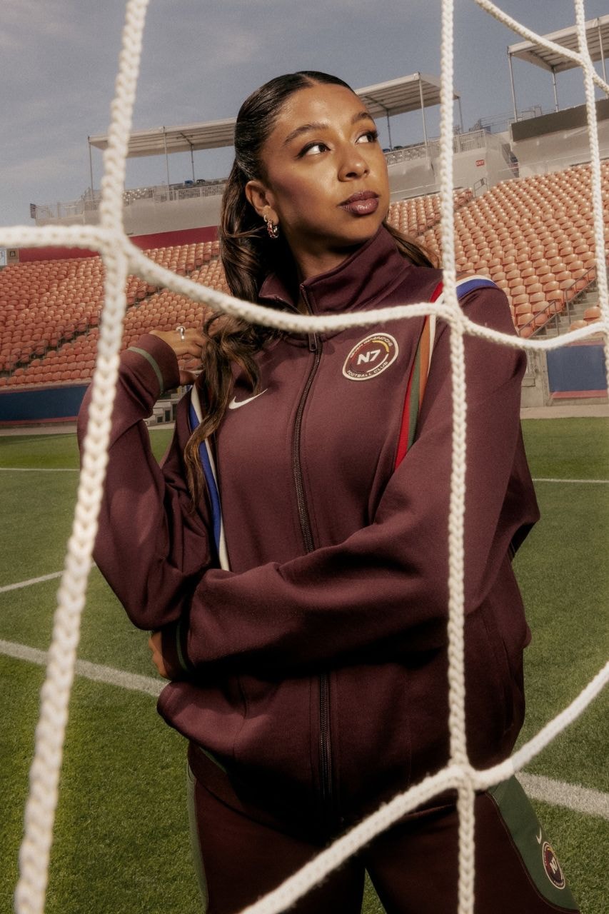 Nike, Madison Hammond, N7 Collection, N7 Fund, Collaborations, Sportswear, Activewear, Indigenous Athletes, Utah Royals, Native American, NWSL, Soccer, World Cup, Football, Women's Soccer, Women's Football, Jerseys, Football Kits