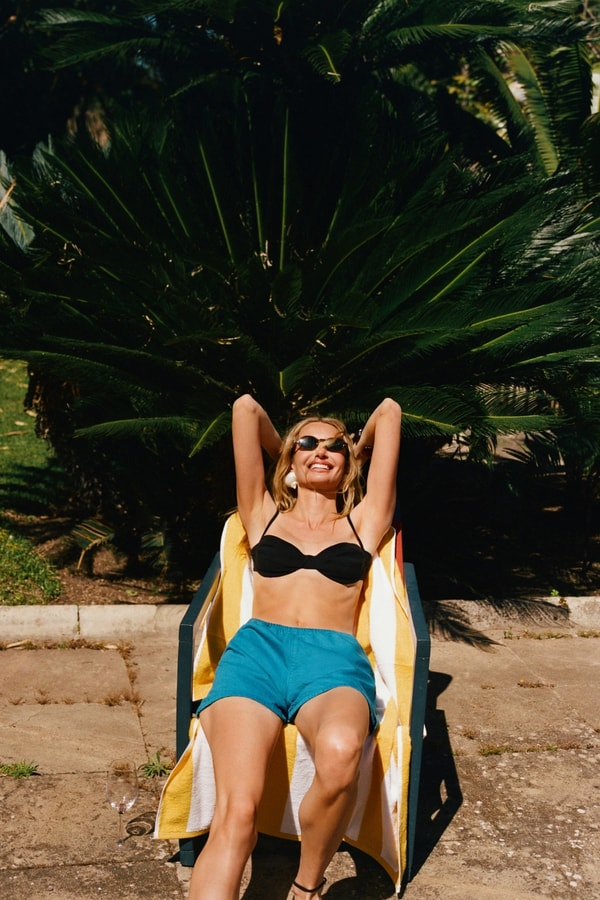 Reformation, Courtney Grow, fashion, campaigns, collections, clothes, summer, italy, model