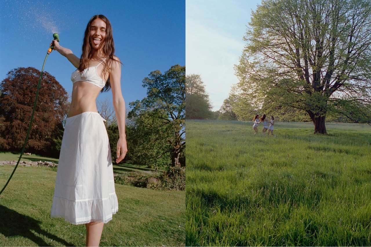 cou cou, intimates, underwear, lingerie, fashion, alana champion, models, campaigns, Noor Mutsaers, Rachelle Harris