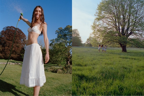 cou cou, intimates, underwear, lingerie, fashion, alana champion, models, campaigns, Noor Mutsaers, Rachelle Harris