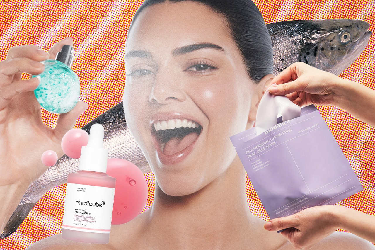 Kendall Jenner, Fish Skincare, Marine Biotechnology, PDRN, Salmon DNA, Salmon Sperm, Caviar Skincare, Skincare, Trends, Korean Skincare