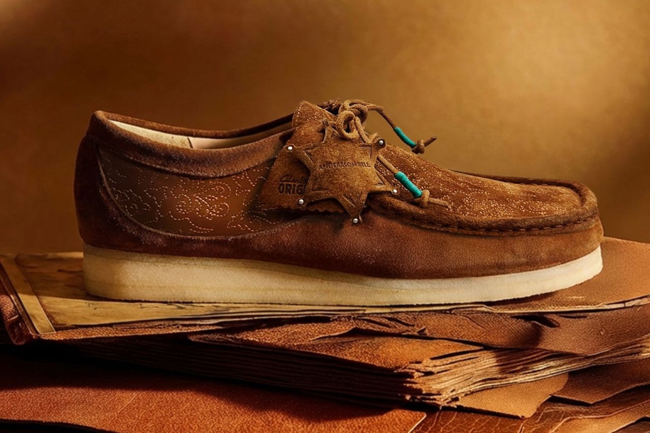 Clarks originals, Clarks, Andersson Bell, Footwear, Fashion, Collaborations, South Korea, Seoul, Clarks Wallabees, Wallabees, Footwear Drops, Footwear News