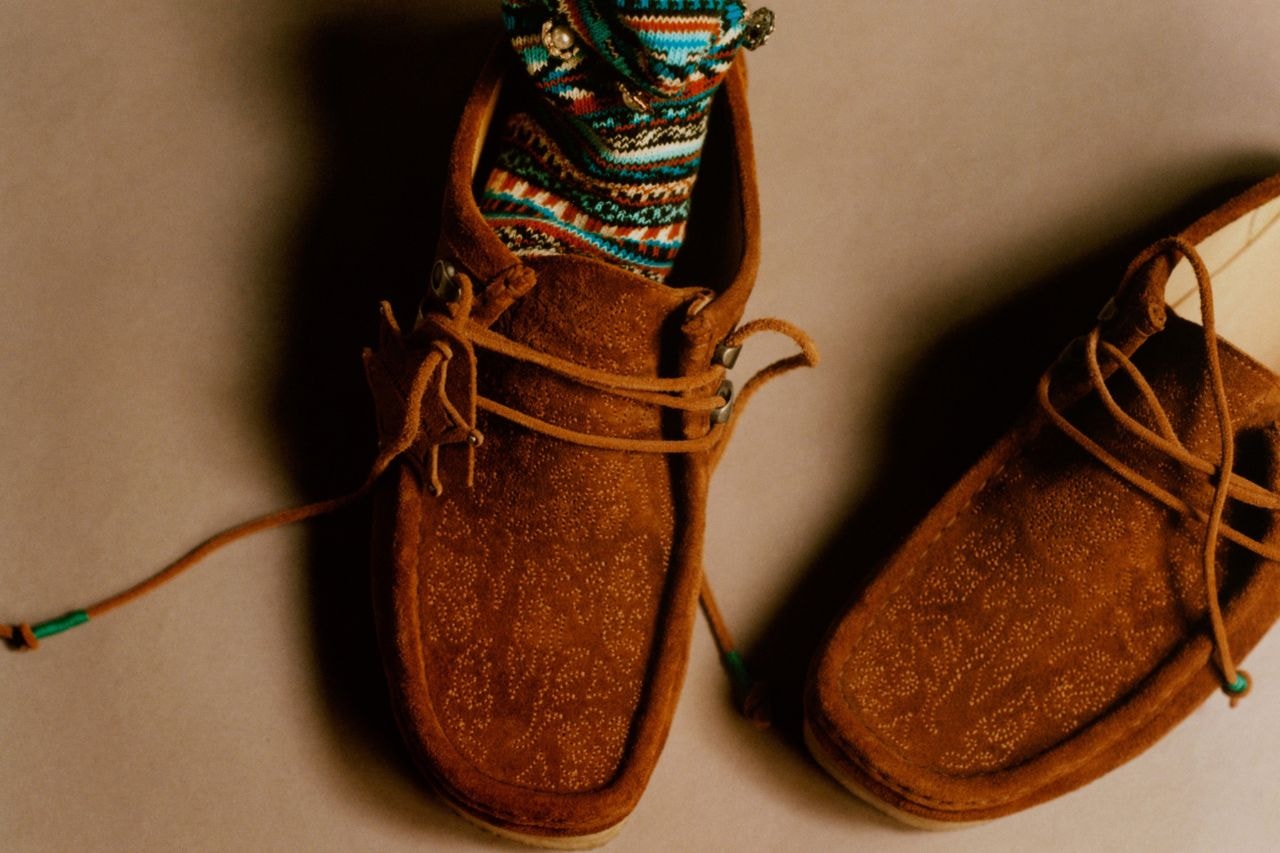 Clarks originals, Clarks, Andersson Bell, Footwear, Fashion, Collaborations, South Korea, Seoul, Clarks Wallabees, Wallabees, Footwear Drops, Footwear News
