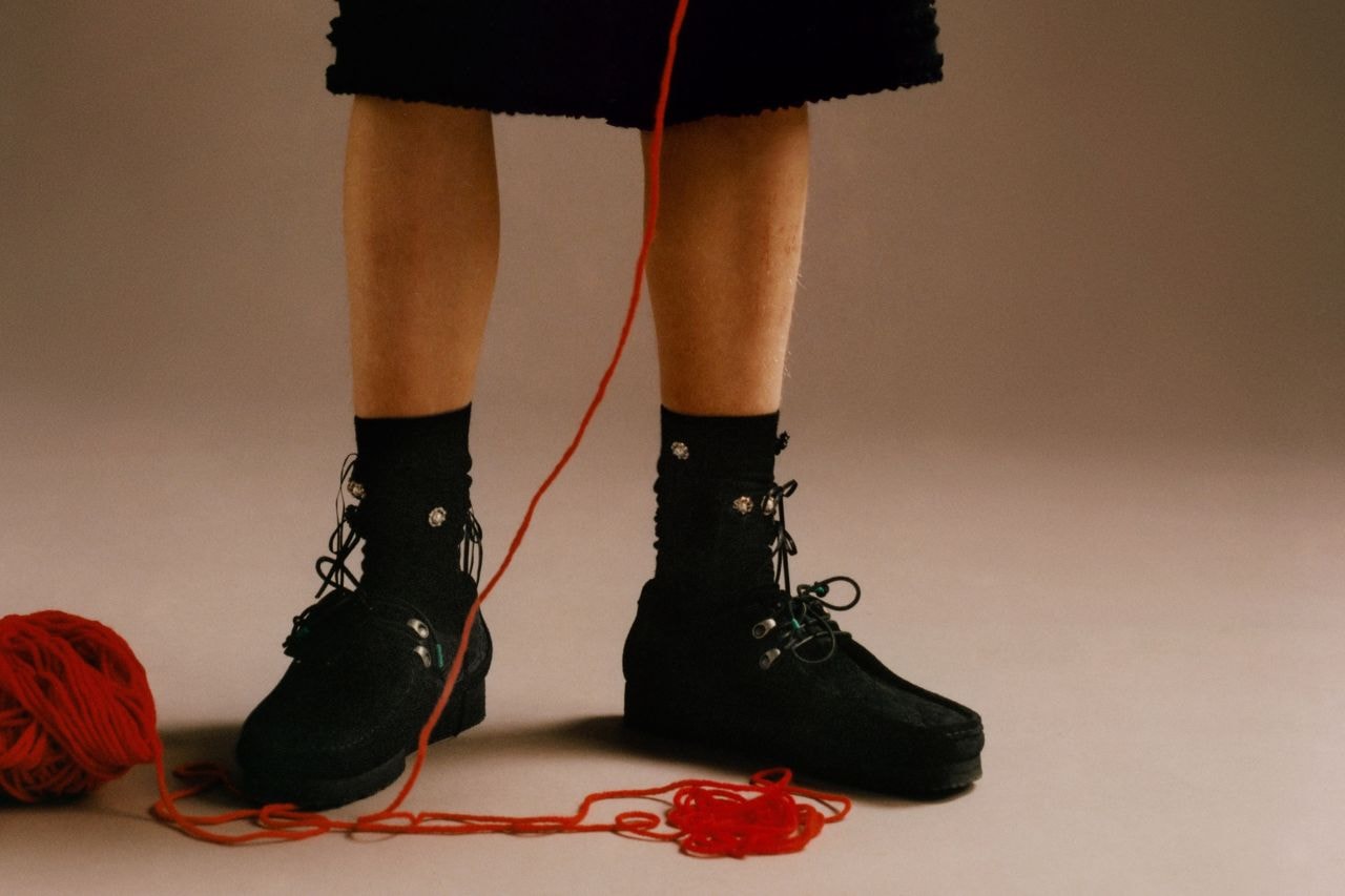 Clarks originals, Clarks, Andersson Bell, Footwear, Fashion, Collaborations, South Korea, Seoul, Clarks Wallabees, Wallabees, Footwear Drops, Footwear News