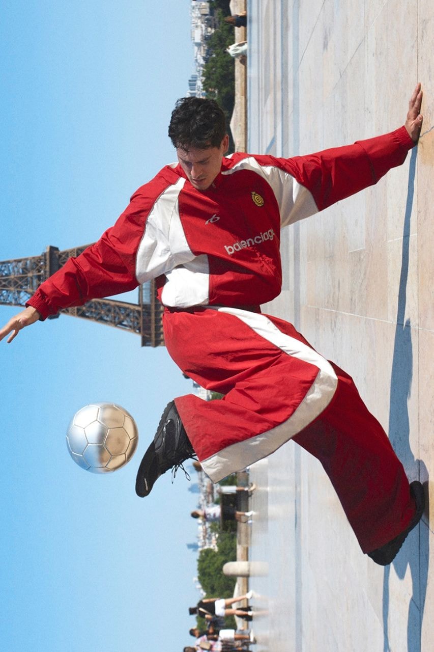 Balenciaga, Soccer, Jerseys, Tracksuits, World Cup, Football, Soccer Series, Pierpaolo Piccioli, Fashion, Luxury, Sportswear, Activewear, Athletes, Soccer Jerseys, Football Kits