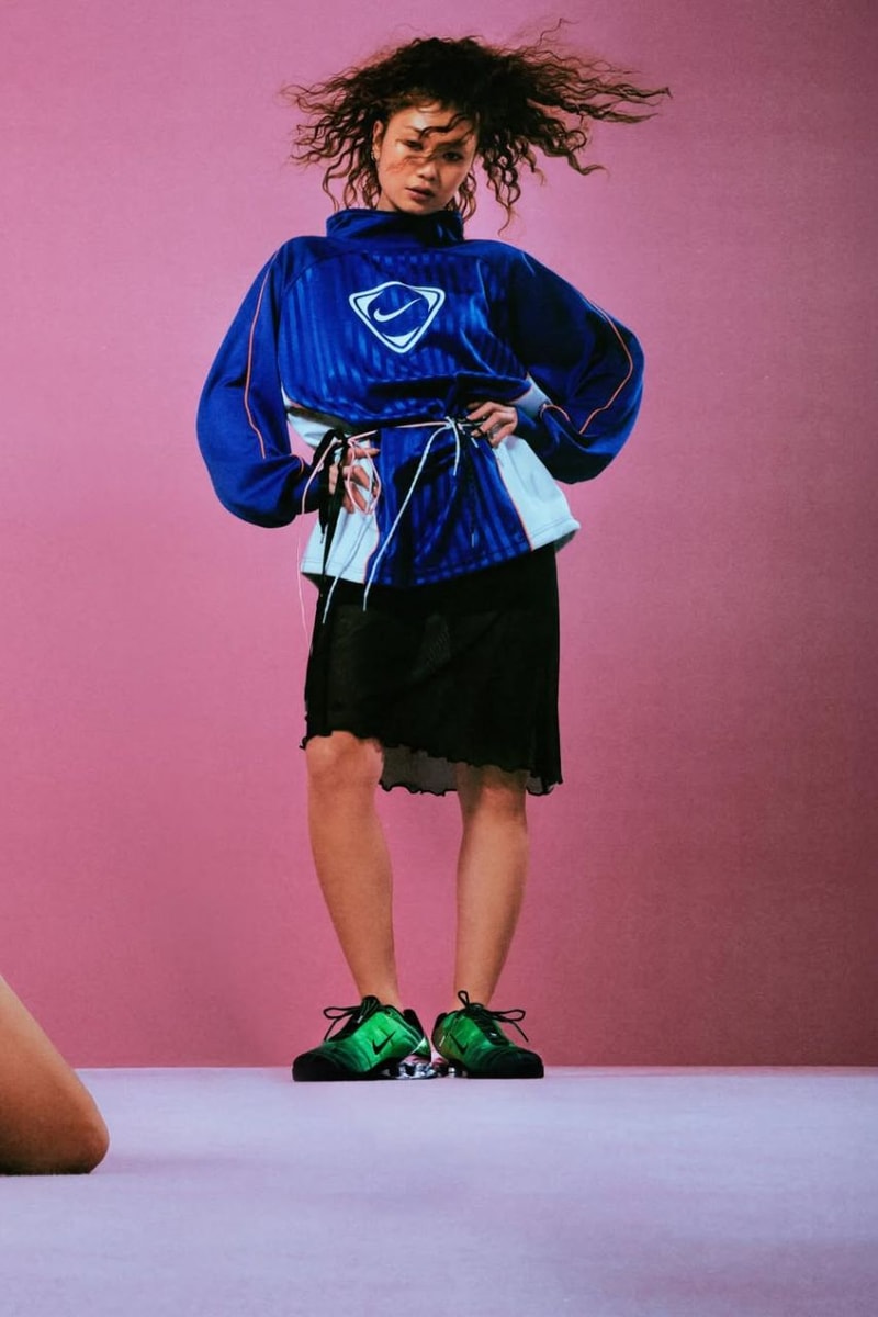 Nike, Forget-me-nots, Japan, Japanese Brands, Streetwear, Sneakers, Collaborations, T90 Shox Magia, Sneaker News, Sneaker Drops, Football Boots, Soccer Cleats, Nike Total 90, Nike T90, Nike Shox