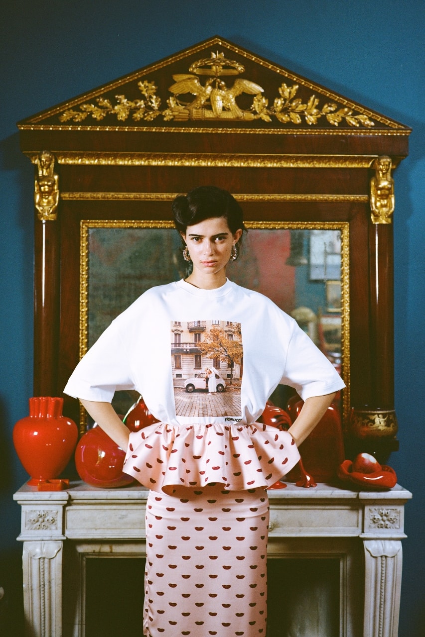 fiorucci, graphics, cherubs, prints, fashion, clothing, collections, campaigns, models