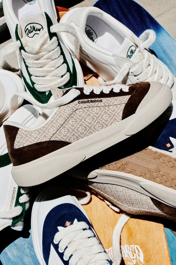 Casablanca, Paris, Casablanca Paris, Campaigns, Fall/Winter 2026, Sneakers, Del Mar Sneaker, Skate Sneakers, California, Southern California, Fashion, Footwear, fw26