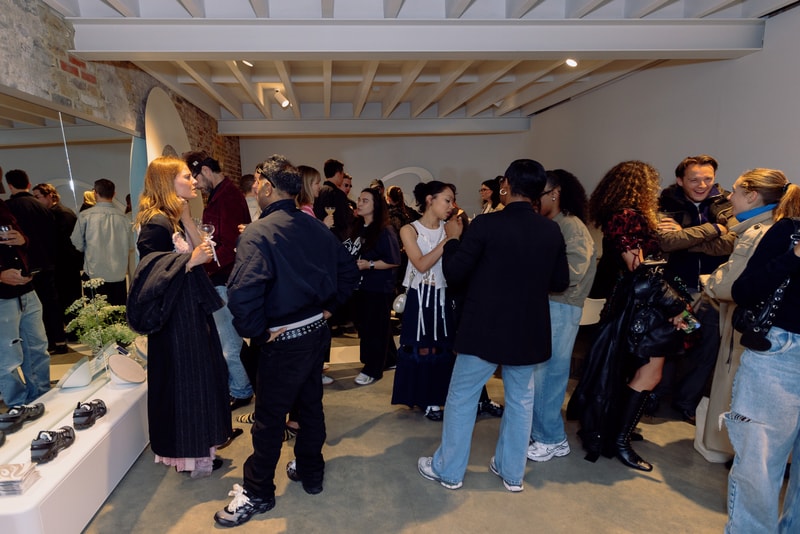 asics, griff, london event, gel cumulus sneaker, pop up store, cocktails, kat milne, designer