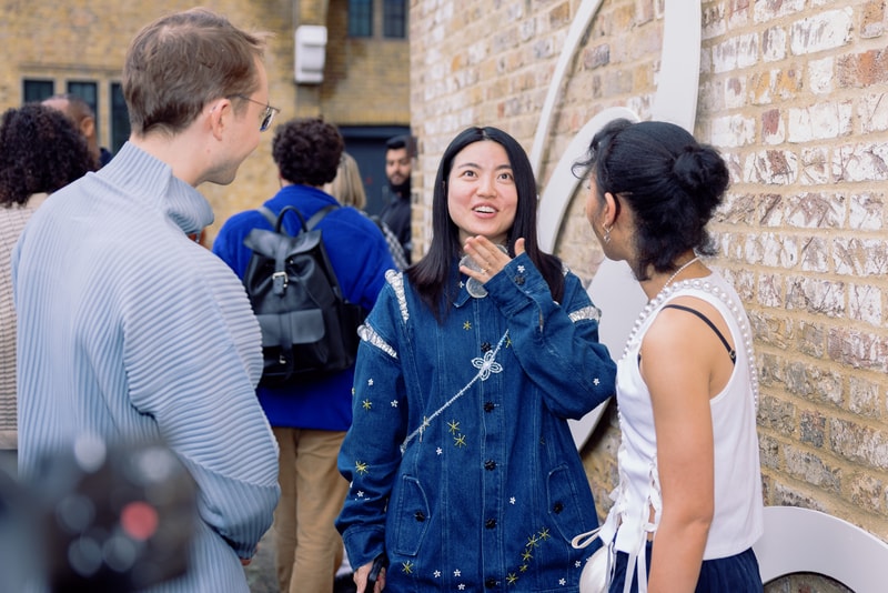 asics, griff, london event, gel cumulus sneaker, pop up store, cocktails, kat milne, designer