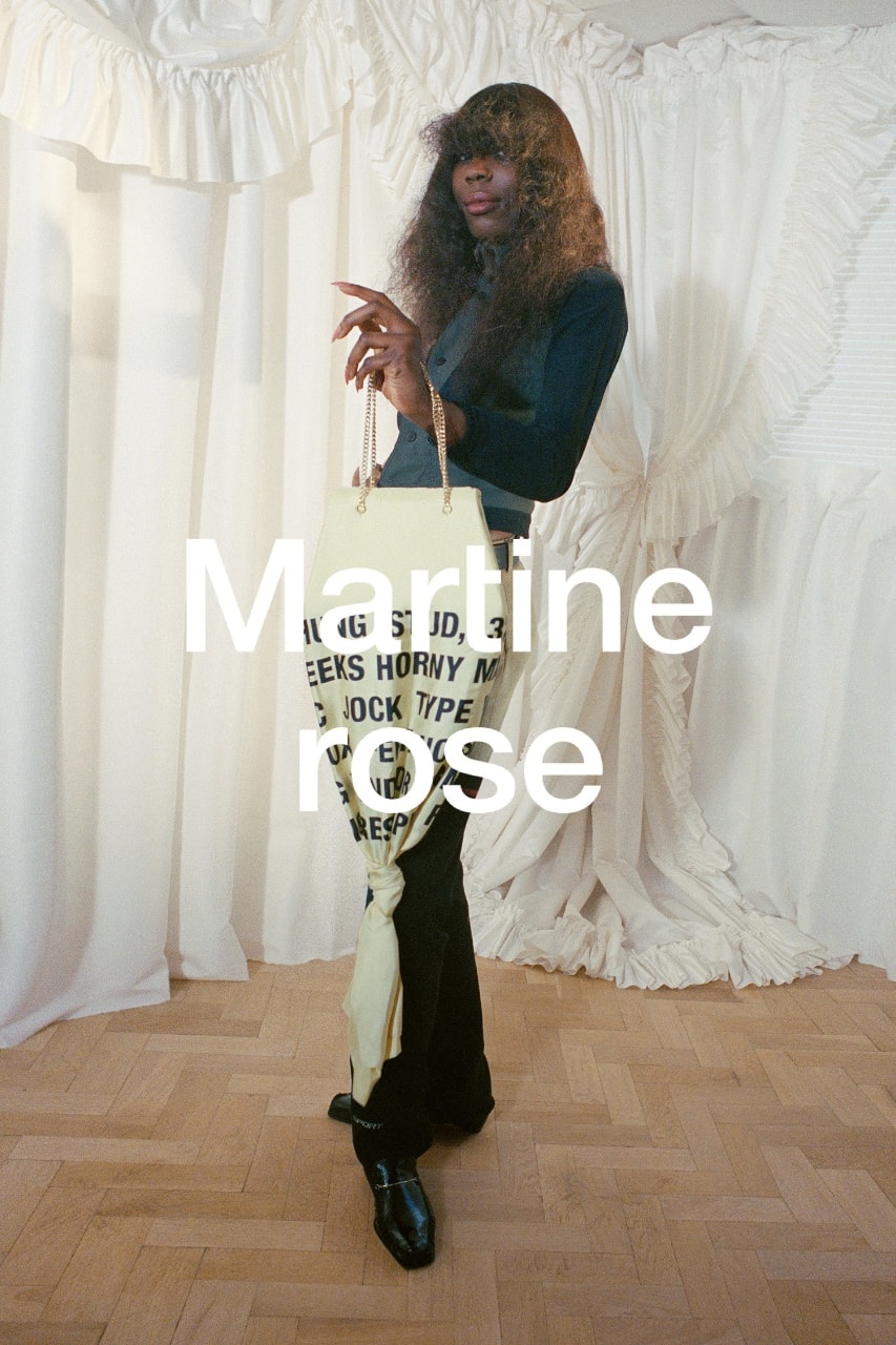 martine rose, campaigns, ss26, fashion, clothes, models, summer, heels